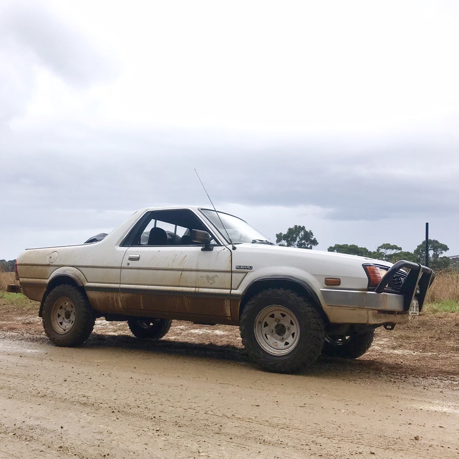 Subaru brumby lift kit top