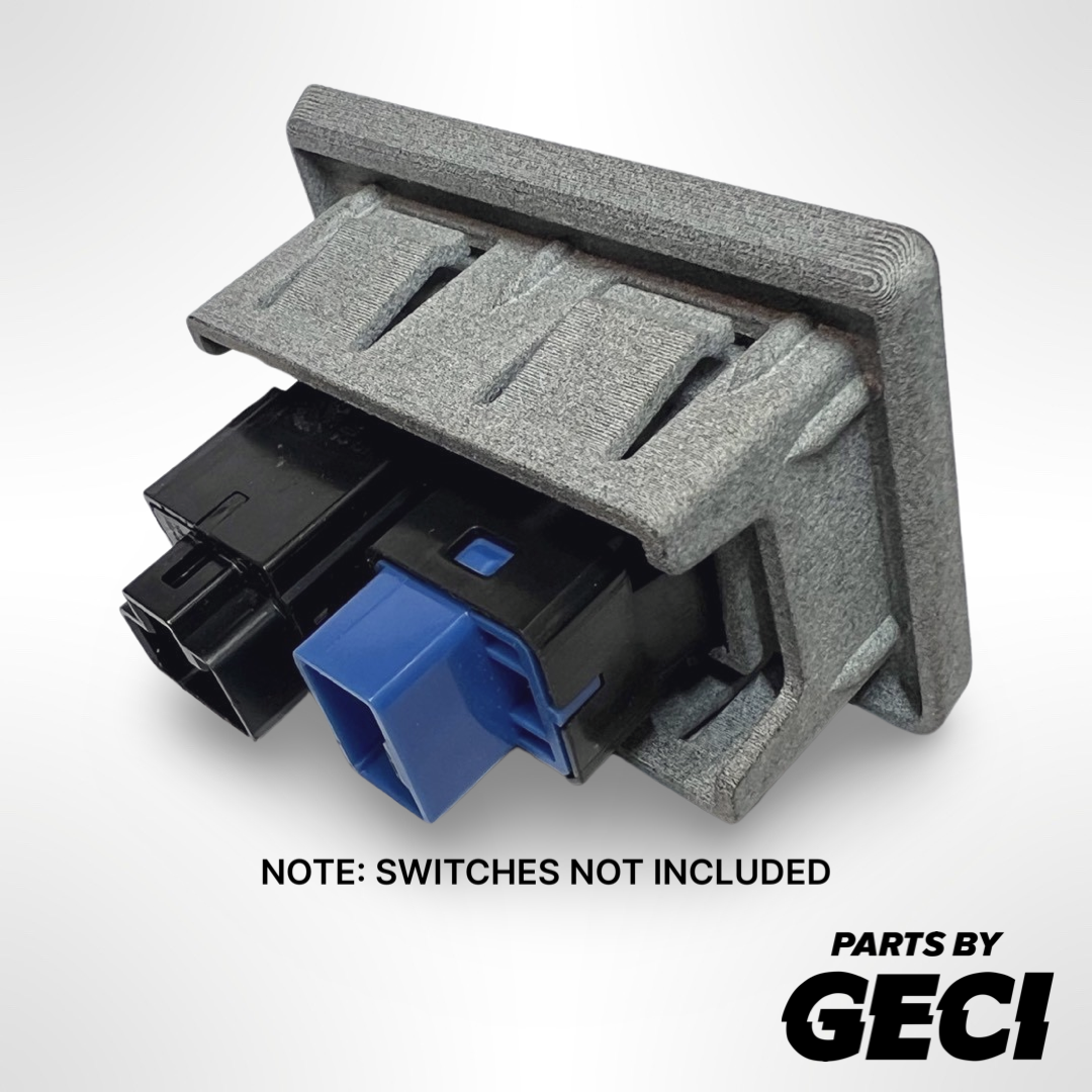 Subaru Brumby/Brat/Leone 1981-1994 2-Way Switch Insert Panel for 22mm Toyota Switches