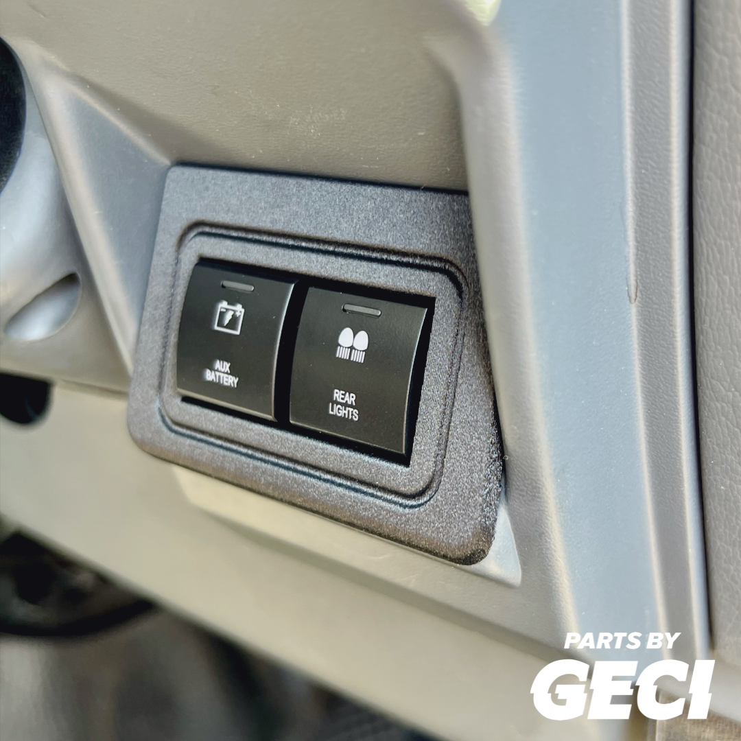 Subaru Brumby / Brat / Leone 1981–1994 2-Way Switch Insert Panel for 22mm Toyota Switches