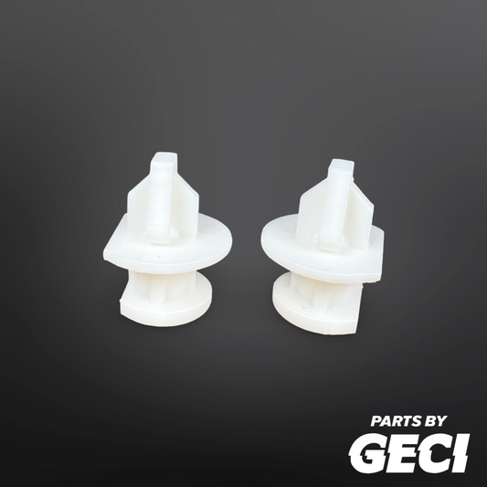 Subaru Brumby Tray Trim Clips - Rear Corners (Pair)
