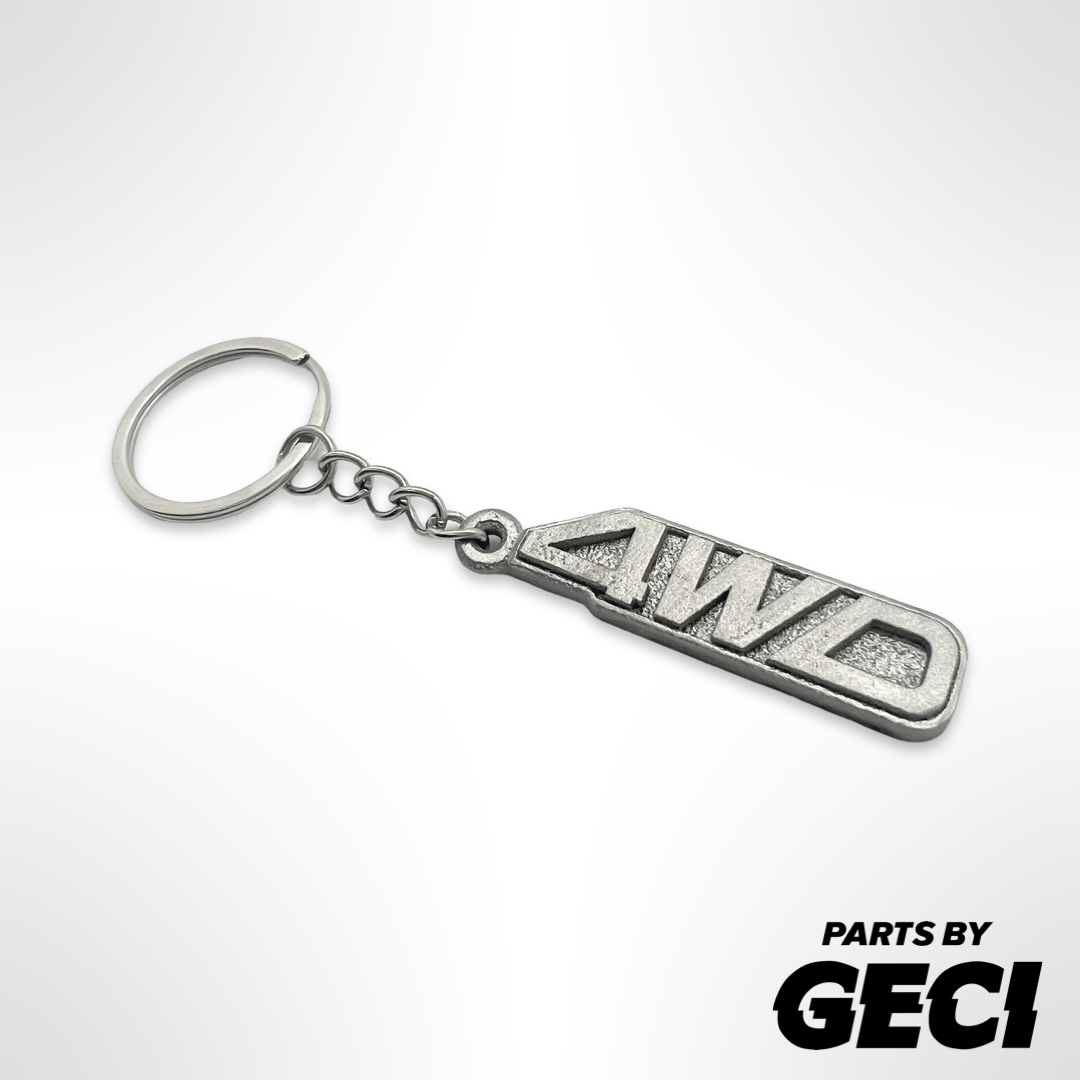 Subaru Brumby/Brat/MY 4WD Badge Keyring