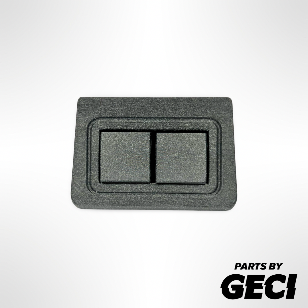 Subaru Brumby / Brat / Leone 1981–1994 2-Way Switch Insert Panel for 22mm Toyota Switches