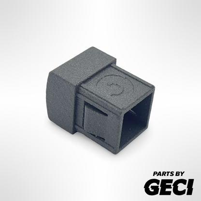 Oricom Passe-câble UHF de 22 mm de type carré
