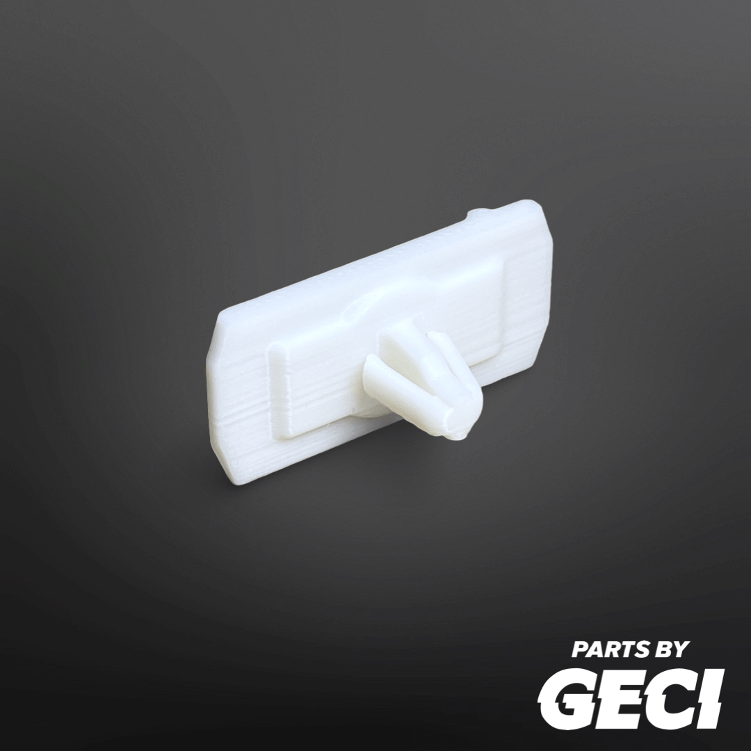 Subaru Brumby/Brat/Leone Body Trim Clip (Non-Chrome Type) for classic car parts, 3d printed design.